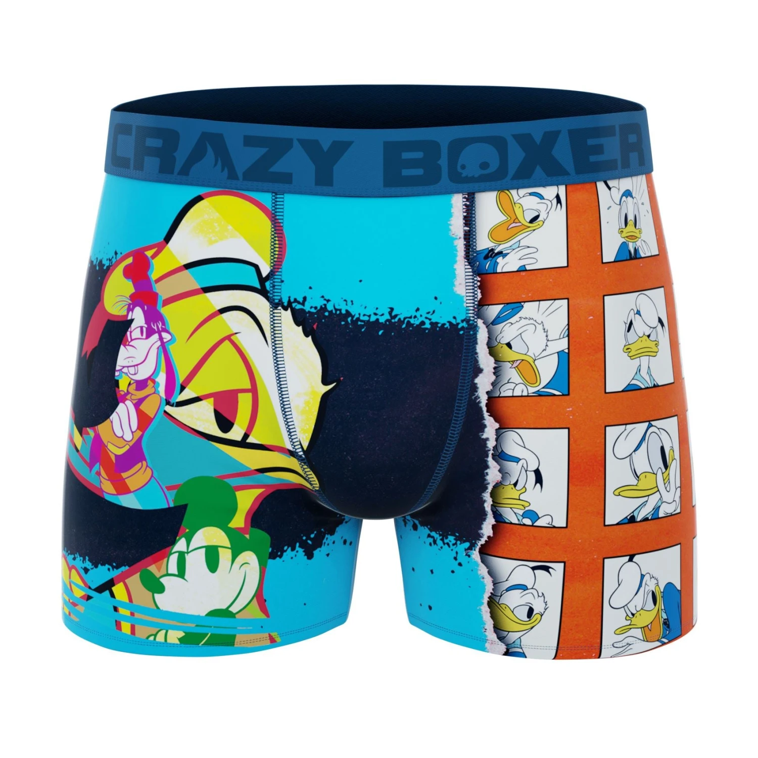 CRAZYBOXER Disney Donald Pop Art Men's Boxer Briefs(2 Pack) 4 CRAZYBOXER Disney Donald Pop Art Men's Boxer Briefs(2 Pack) - Image 2