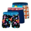 CRAZYBOXER Disney Donald Pop Art Men's Boxer Briefs (3 Pack) -Crazyboxer Sales Store CBDIS0105X3A7 1