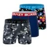 CRAZYBOXER Disney Retro Men's Boxer Briefs (3-Pack) -Crazyboxer Sales Store CBDIS0105X3B1W 8