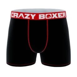 CRAZYBOXER Disney Classic Black Men's Boxer Briefs (5 Pack) -Crazyboxer Sales Store CBDIS0105X5A2 6