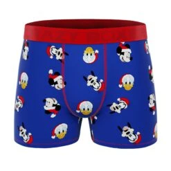 CRAZYBOXER Disney Mickey And Friends XMas Men's Boxer Briefs (3 Pack) 10 CRAZYBOXER Disney Mickey And Friends XMas Men's Boxer Briefs (3 Pack) -Crazyboxer Sales Store CBDIS0106X3A1 4
