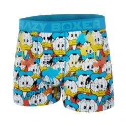 CRAZYBOXER Disney Donald Duck Blue Men's Boxer Briefs -Crazyboxer Sales Store CBDIS0107DONA 4