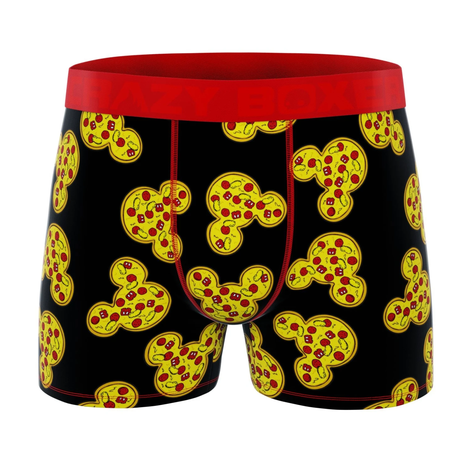 CRAZYBOXER Disney Mickey Pizza Men's Boxer Briefs (Creative Packaging) 4 CRAZYBOXER Disney Mickey Pizza Men's Boxer Briefs (Creative Packaging) - Image 2