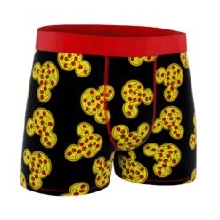 CRAZYBOXER Disney Mickey Pizza Men's Boxer Briefs (Creative Packaging) 10 CRAZYBOXER Disney Mickey Pizza Men's Boxer Briefs (Creative Packaging) -Crazyboxer Sales Store CBDIS0107PIZZN 3
