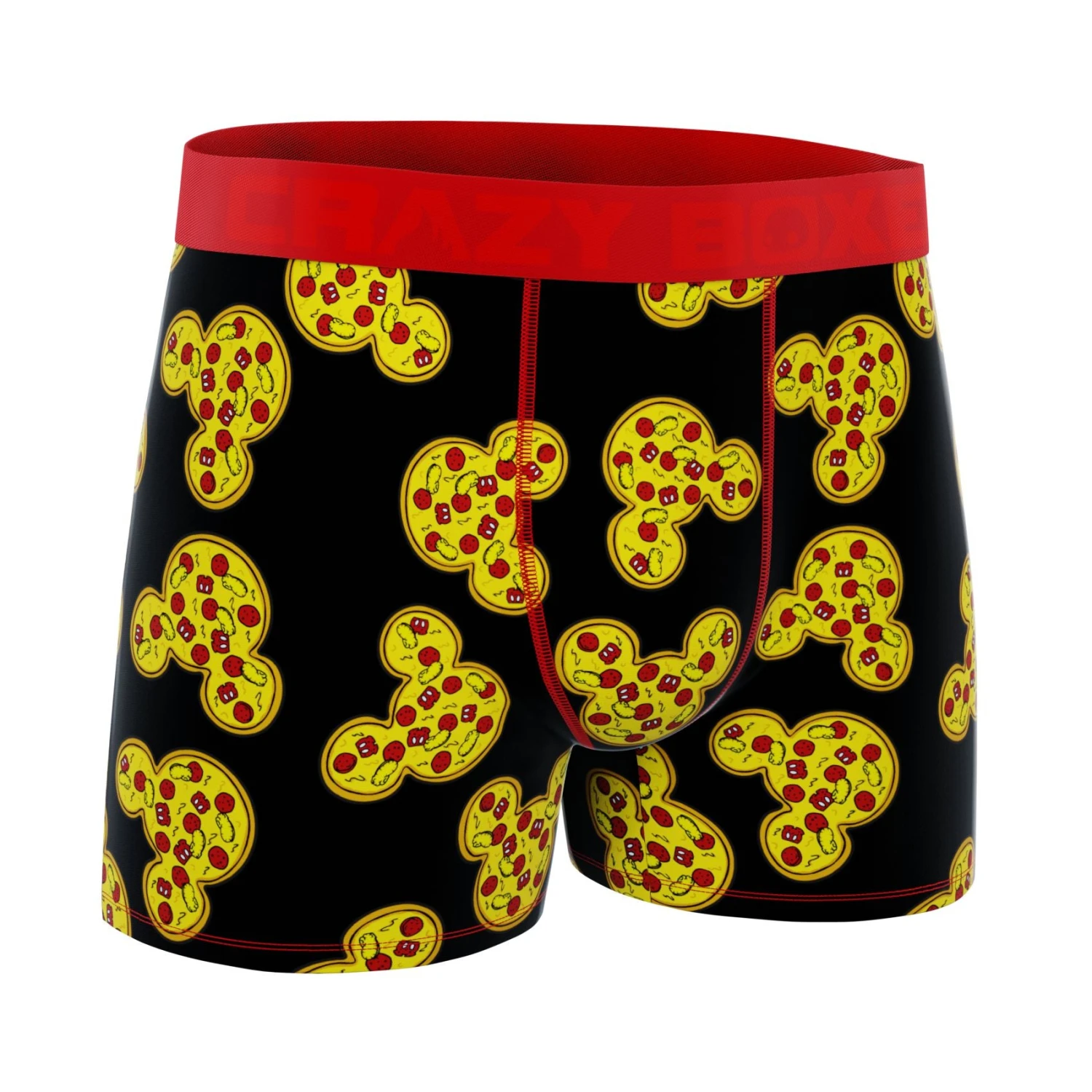 CRAZYBOXER Disney Mickey Pizza Men's Boxer Briefs (Creative Packaging) 6 CRAZYBOXER Disney Mickey Pizza Men's Boxer Briefs (Creative Packaging) - Image 4
