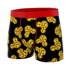 CRAZYBOXER Disney Mickey Pizza Men's Boxer Briefs (Creative Packaging) 11 CRAZYBOXER Disney Mickey Pizza Men's Boxer Briefs (Creative Packaging) -Crazyboxer Sales Store CBDIS0107PIZZN 4