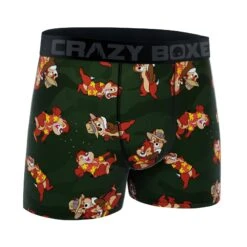 CRAZYBOXER Disney Rescue Rangers Men's Boxer Briefs 8 CRAZYBOXER Disney Rescue Rangers Men's Boxer Briefs -Crazyboxer Sales Store CBDIS0107RESC 3