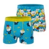 CRAZYBOXER Disney Donald Duck And Uncle Scrooge's Men's Boxer Briefs (2 Pack)