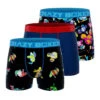 CRAZYBOXER Disney Mickey And Friends Neon Men's Boxer Briefs (3 Pack) -Crazyboxer Sales Store CBDIS0107X3A4 1
