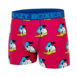 CRAZYBOXER Disney Angry Donald Men's Boxer Briefs -Crazyboxer Sales Store CBDIS0108ANGR 4