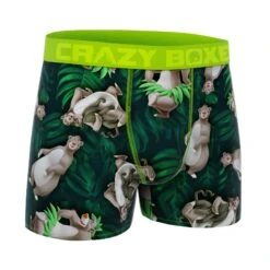 CRAZYBOXER Disney Jungle Book Baloo Men's Boxer Briefs -Crazyboxer Sales Store CBDIS0108BALO 3