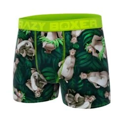 CRAZYBOXER Disney Jungle Book Baloo Men's Boxer Briefs -Crazyboxer Sales Store CBDIS0108BALO 4