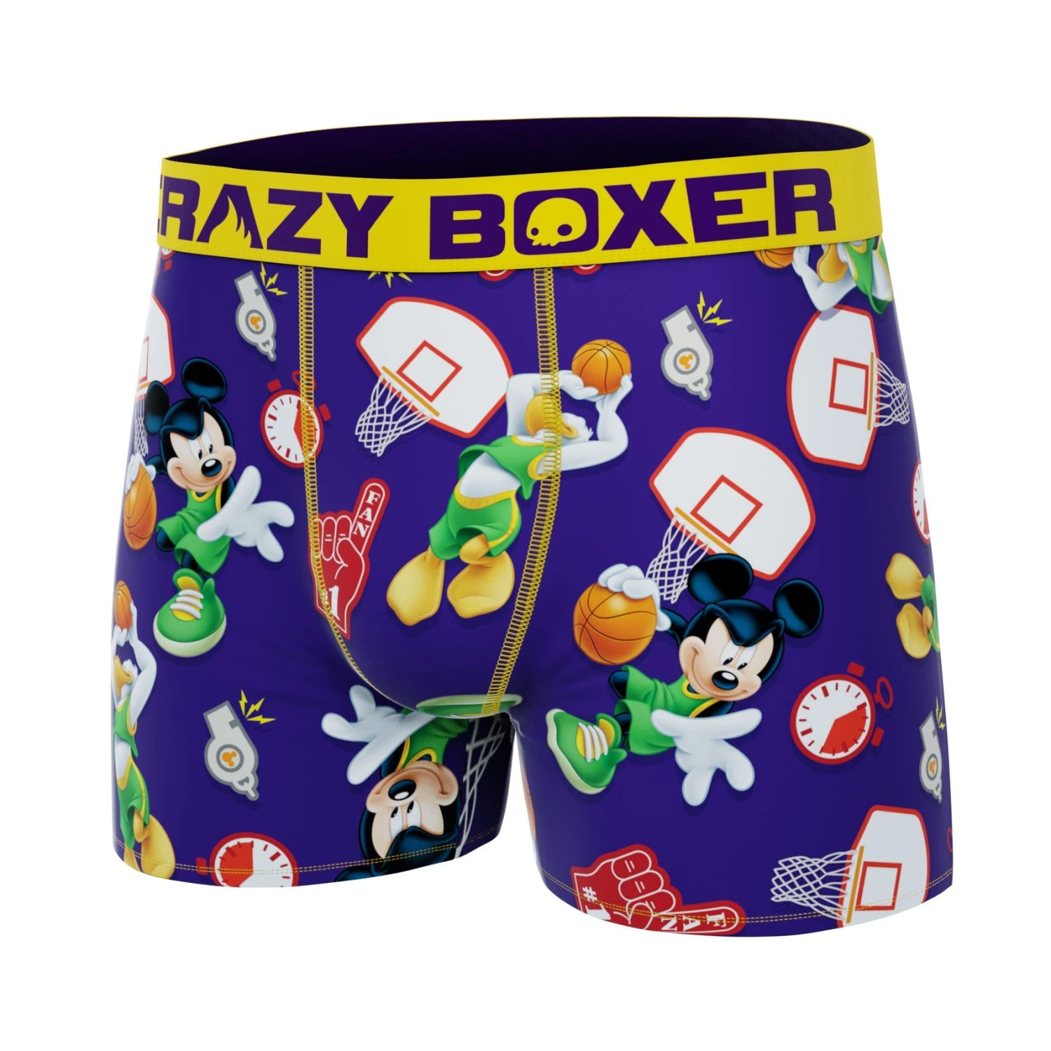 CRAZYBOXER Disney Basketball Men's Boxer Briefs 6 CRAZYBOXER Disney Basketball Men's Boxer Briefs - Image 4