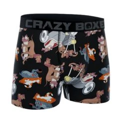 CRAZYBOXER Disney Aristocats Dog Men's Boxer Briefs 8 CRAZYBOXER Disney Aristocats Dog Men's Boxer Briefs -Crazyboxer Sales Store CBDIS0108DOGS 3