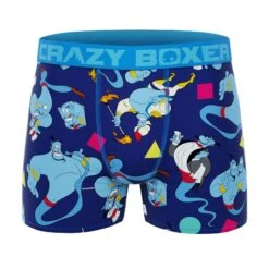 CRAZYBOXER Disney Genie - Aladdin Men's Boxer Briefs