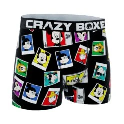 CRAZYBOXER Disney Friends Pictures Men's Boxer Briefs 8 CRAZYBOXER Disney Friends Pictures Men's Boxer Briefs -Crazyboxer Sales Store CBDIS0108PHOT 3
