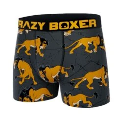 CRAZYBOXER Disney Lion King Scar Men's Boxer Briefs -Crazyboxer Sales Store CBDIS0108SCAR 4