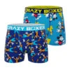 CRAZYBOXER Disney Goofy Men's Boxer Briefs (2 Pack) -Crazyboxer Sales Store CBDIS0108X2A6 1