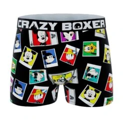 CRAZYBOXER Disney Friends Pictures Men's Boxer Briefs (Pack 3) 12 CRAZYBOXER Disney Friends Pictures Men's Boxer Briefs (Pack 3) -Crazyboxer Sales Store CBDIS0108X3A3 6