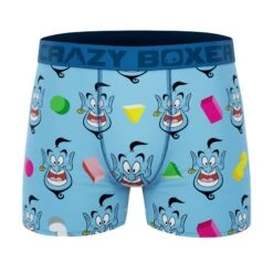 CRAZYBOXER Disney Genie Aladdin Men's Boxer Briefs (Pack 3) -Crazyboxer Sales Store CBDIS0108X3A5 8