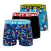 CRAZYBOXER Disney Goofy Men's Boxer Briefs (pack 3) -Crazyboxer Sales Store CBDIS0108X3A6 1
