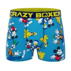 CRAZYBOXER Disney Goofy Men's Boxer Briefs (pack 3) -Crazyboxer Sales Store CBDIS0108X3A6 4