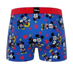 CRAZYBOXER Men's Disney Mickey Valentine Breathable Soft Boxer Briefs (Creative Packaging) -Crazyboxer Sales Store CBDIS0109COUPN 2
