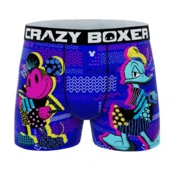 CRAZYBOXER Disney Donald And Mickey Men's Boxer Briefs