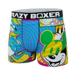 CRAZYBOXER Disney Trippy Men's Boxer Briefs -Crazyboxer Sales Store CBDIS0109GRF1 4