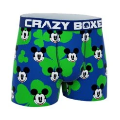 CRAZYBOXER Men's Disney St Patrick Breathable Soft Boxer Briefs (Creative Packaging) 10 CRAZYBOXER Men's Disney St Patrick Breathable Soft Boxer Briefs (Creative Packaging) -Crazyboxer Sales Store CBDIS0109STP2N 3