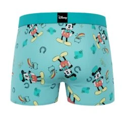 CRAZYBOXER Disney Mickey Saint Patrick Men's Boxer Briefs -Crazyboxer Sales Store CBDIS0109STPA 2