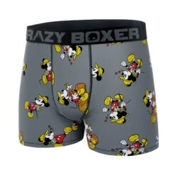 CRAZYBOXER Disney Mickey Outdoor Men's Boxer Briefs -Crazyboxer Sales Store CBDIS0110OUTD 4