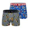 CRAZYBOXER Disney Mickey Mouse Men's Boxer Briefs (2 Pack) 2 CRAZYBOXER Disney Mickey Mouse Men's Boxer Briefs (2 Pack) -Crazyboxer Sales Store CBDIS0110X2A1 5