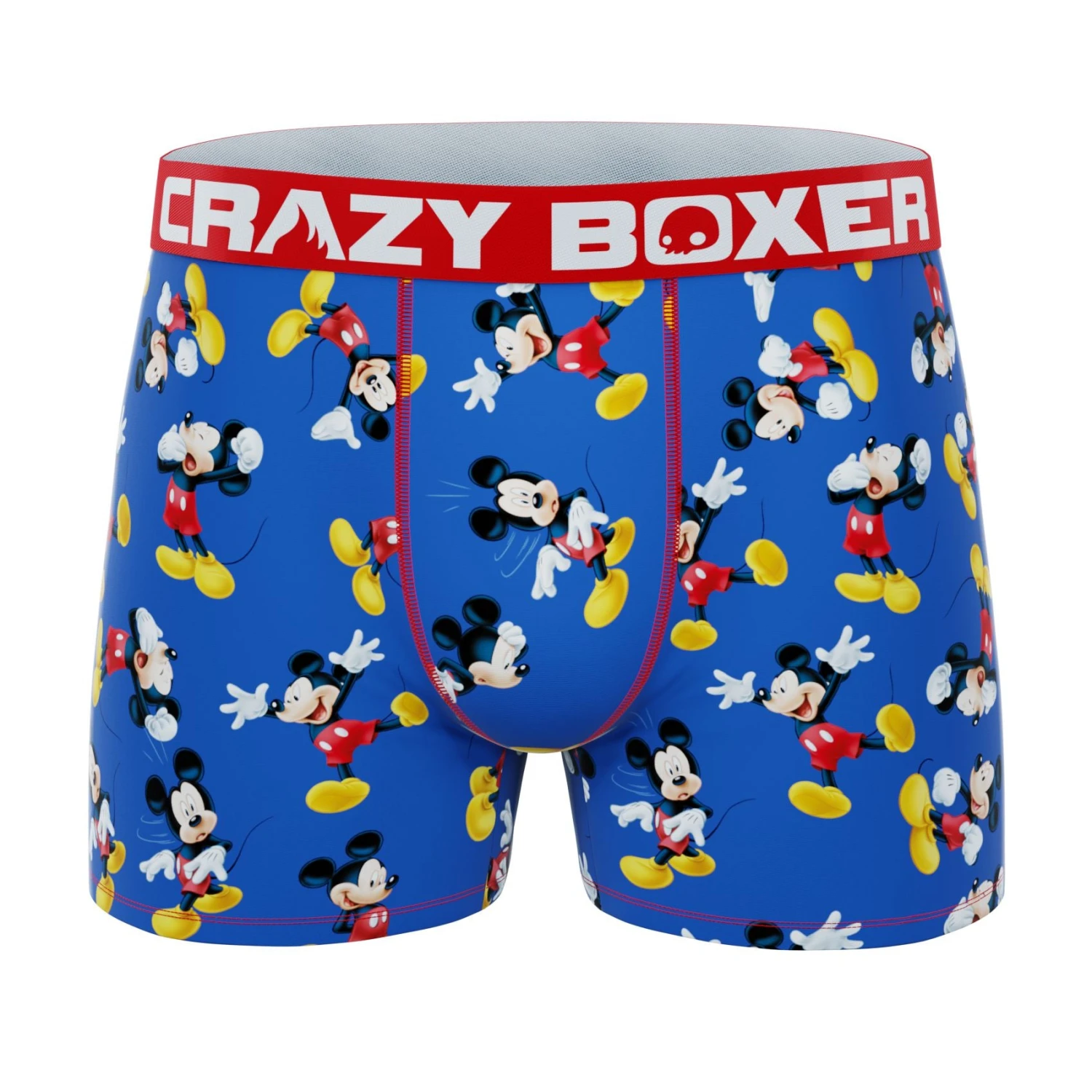 CRAZYBOXER Disney Mickey Mouse Men's Boxer Briefs (3 Pack) 4 CRAZYBOXER Disney Mickey Mouse Men's Boxer Briefs (3 Pack) - Image 2