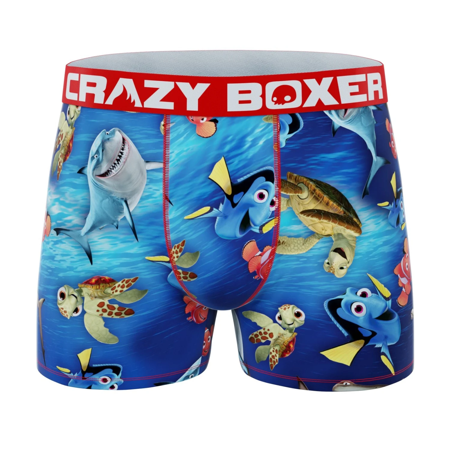 CRAZYBOXER Pixar Nemo All Over Men's Boxer Briefs 3 CRAZYBOXER Pixar Nemo All Over Men's Boxer Briefs