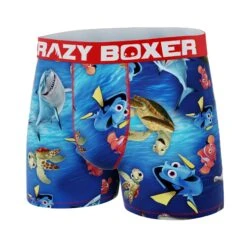 CRAZYBOXER Pixar Nemo All Over Men's Boxer Briefs 9 CRAZYBOXER Pixar Nemo All Over Men's Boxer Briefs -Crazyboxer Sales Store CBDIS0111NEM2 4