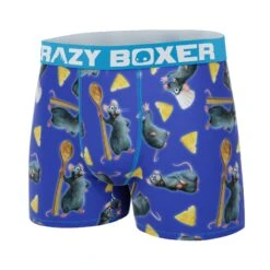CRAZYBOXER Pixar Ratatouille All Over Men's Boxer Briefs -Crazyboxer Sales Store CBDIS0111RAT2 4