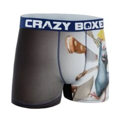 CRAZYBOXER Pixar Ratatouille Men's Boxer Briefs -Crazyboxer Sales Store CBDIS0111RATA 3
