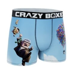 CRAZYBOXER Pixar Up Carl Men's Boxer Briefs 8 CRAZYBOXER Pixar Up Carl Men's Boxer Briefs -Crazyboxer Sales Store CBDIS0111UP1 3