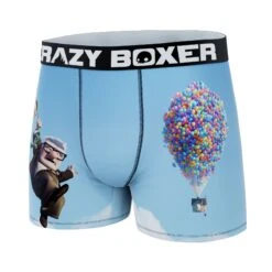 CRAZYBOXER Pixar Up Carl Men's Boxer Briefs 9 CRAZYBOXER Pixar Up Carl Men's Boxer Briefs -Crazyboxer Sales Store CBDIS0111UP1 4