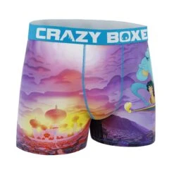 CRAZYBOXERDisney Aladdin Character Men's Boxer Briefs (Creative Packaging) -Crazyboxer Sales Store CBDIS01ALAXN 3