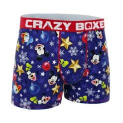 CRAZYBOXER Disney Holiday Characters & Ornaments Men's Boxer Briefs -Crazyboxer Sales Store CBDIS01BALL 3