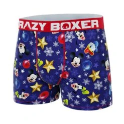 CRAZYBOXER Disney Holiday Characters & Ornaments Men's Boxer Briefs -Crazyboxer Sales Store CBDIS01BALL 4