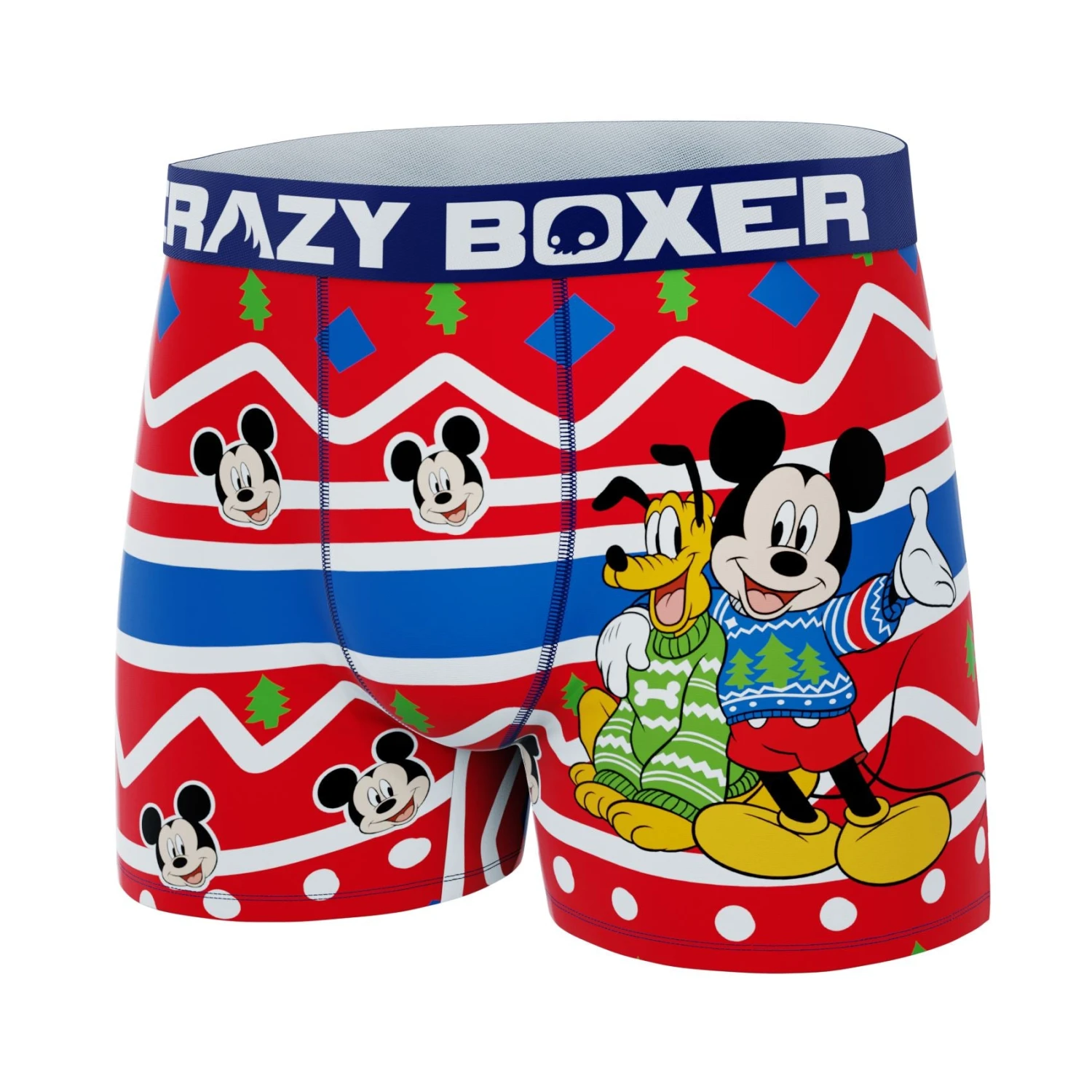 CRAZYBOXER Disney Mickey And Pluto Xmas Men's Boxer Briefs 6 CRAZYBOXER Disney Mickey And Pluto Xmas Men's Boxer Briefs - Image 4