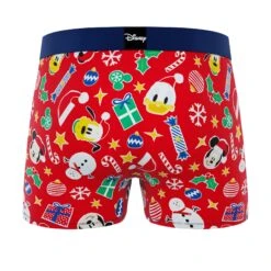 CRAZYBOXER Disney Mickey Xmas Spirit Men's Boxer Briefs 7 CRAZYBOXER Disney Mickey Xmas Spirit Men's Boxer Briefs -Crazyboxer Sales Store CBDIS01HOME 1