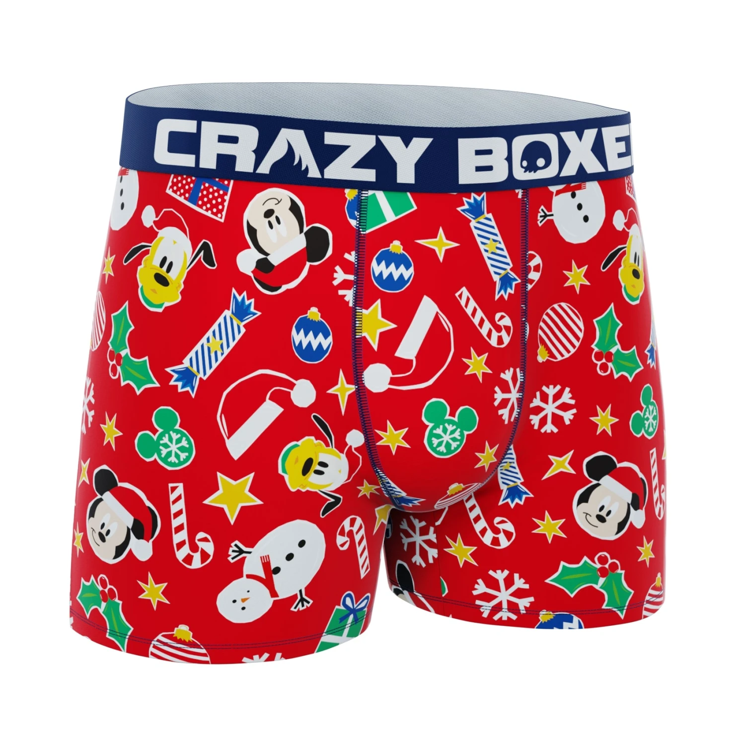 CRAZYBOXER Disney Mickey Xmas Spirit Men's Boxer Briefs 5 CRAZYBOXER Disney Mickey Xmas Spirit Men's Boxer Briefs - Image 3