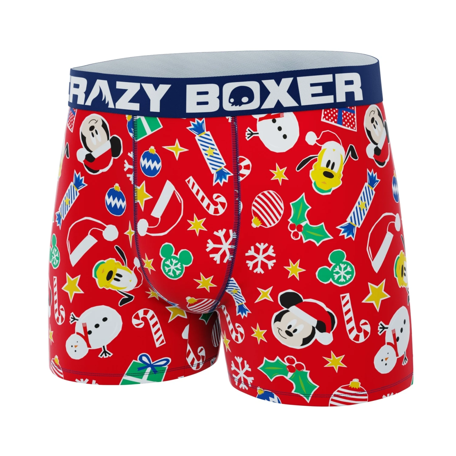 CRAZYBOXER Disney Mickey Xmas Spirit Men's Boxer Briefs 6 CRAZYBOXER Disney Mickey Xmas Spirit Men's Boxer Briefs - Image 4