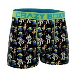 CRAZYBOXER Men's Disney Toy Story Buzz Men's Boxer Briefs -Crazyboxer Sales Store CBDIS01TOYS 3