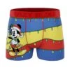 CRAZYBOXER Disney Mickey Holidays Xmas Ski Men's Boxer Briefs -Crazyboxer Sales Store CBDIS01VAGG 0