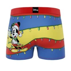 CRAZYBOXER Disney Mickey Xmas Cane Men's Boxer Briefs (2 Pack) -Crazyboxer Sales Store CBDIS01X2A3 7